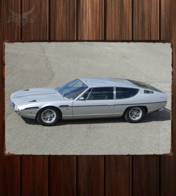 Металлическая табличка Lamborghini Espada